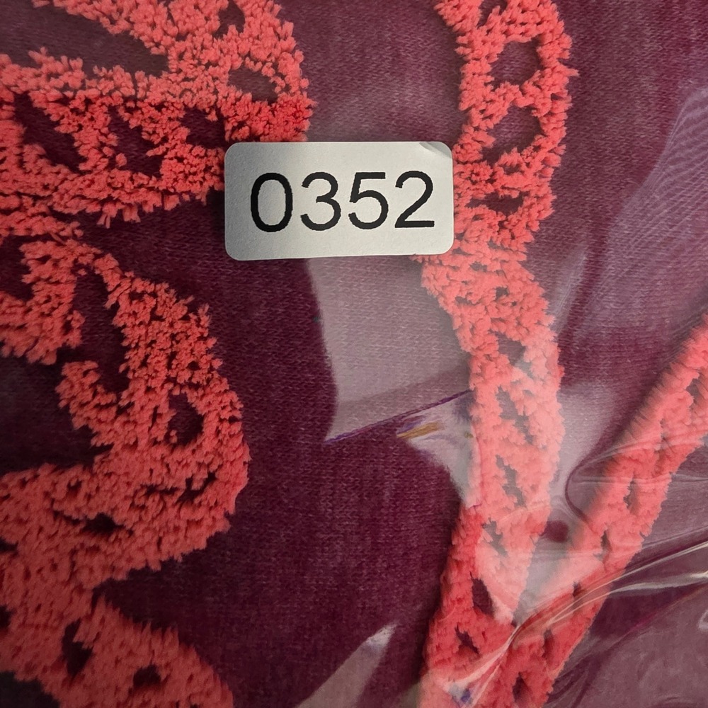 Two Fly Womens Large Heather Burgundy Howdy Rope Graphic T-Shirt Western Tee - Picture 7 of 7